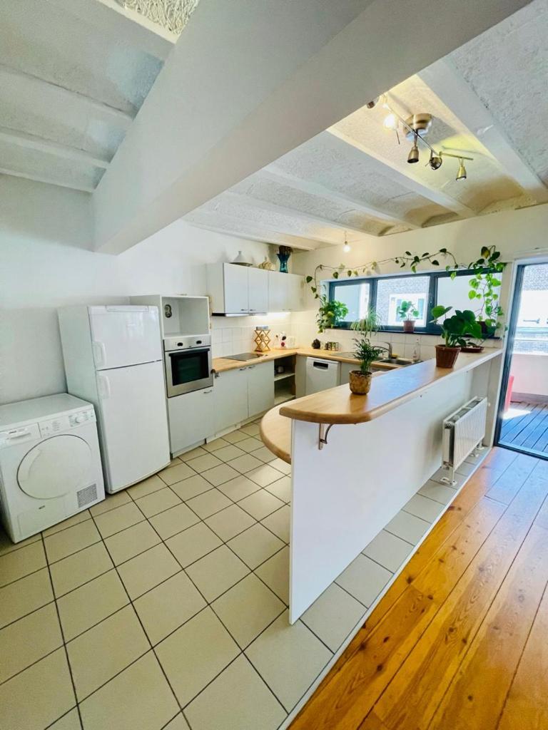 Down Town Oasis-Spacious Loft With Private Parking Bruxelles Extérieur photo